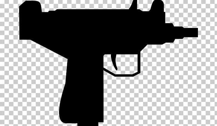 Firearm Silhouette Pistol PNG, Clipart, Angle, Assault Rifle, Black, Black And White, Clip Free PNG Download