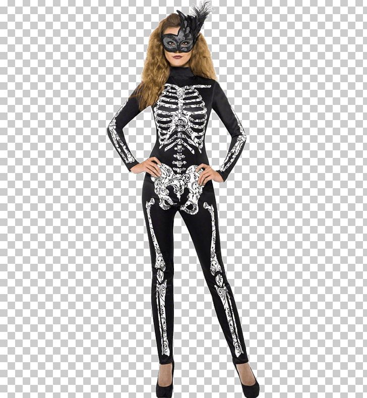 Costume Party Halloween Costume Catsuit Skeleton PNG, Clipart, Catsuit, Clothing, Costume, Costume Party, Dress Free PNG Download