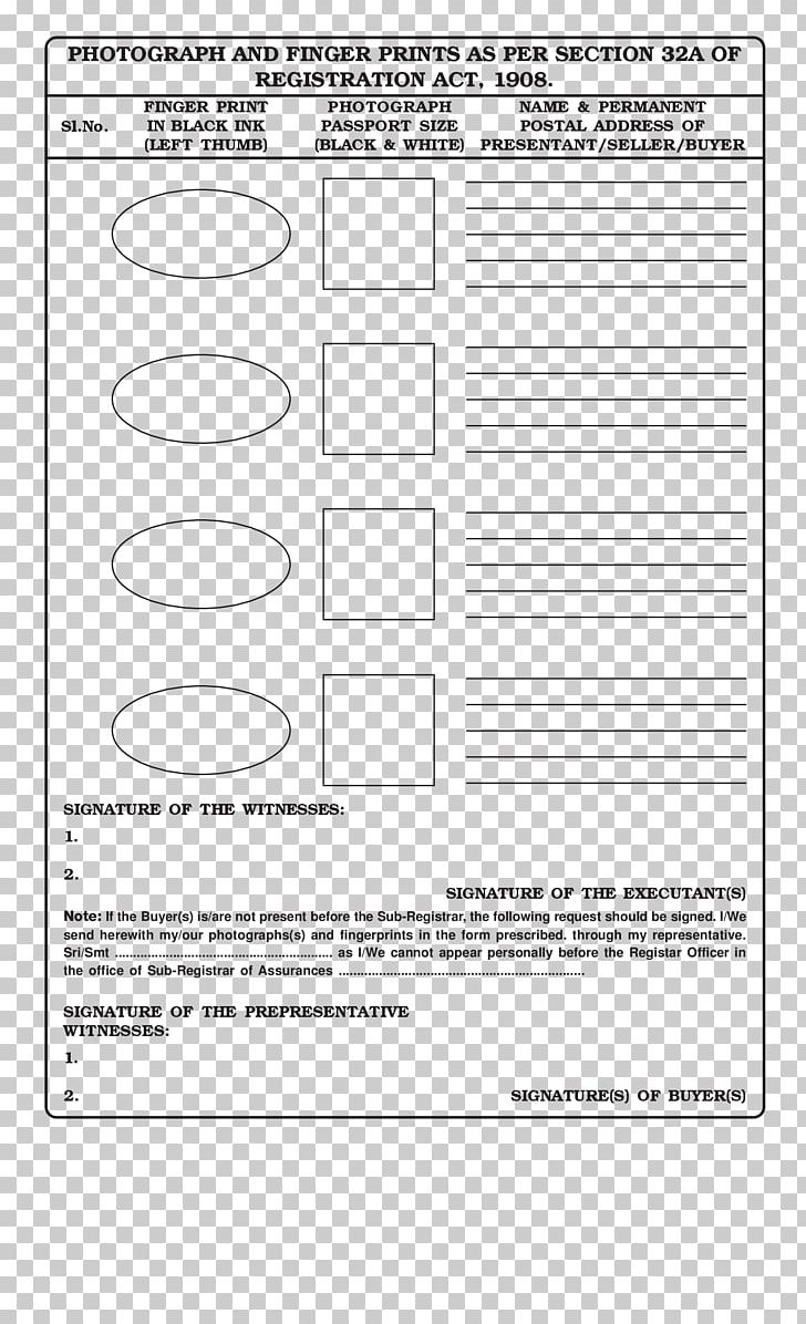Document Fingerprint Paper Form Thumb PNG, Clipart, Address, Area, Black And White, Buyer, Diagram Free PNG Download