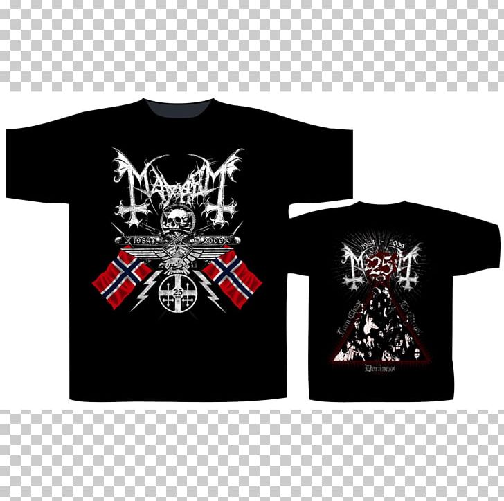 T-shirt Black Metal Heavy Metal Mayhem PNG, Clipart, Black, Black Metal, Brand, Burzum, Clothing Free PNG Download