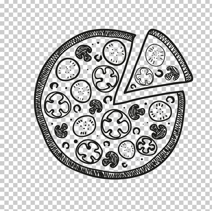 Italica Pizza Italian Cuisine Hawaiian Pizza Restaurant PNG, Clipart, Arcobaleno, Area, Art, Black And White, Cheese Free PNG Download