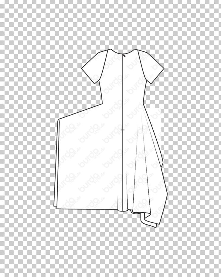 T-shirt Shoulder White Dress Sleeve PNG, Clipart, Angle, Black, Black And White, Clothing, Dress Free PNG Download