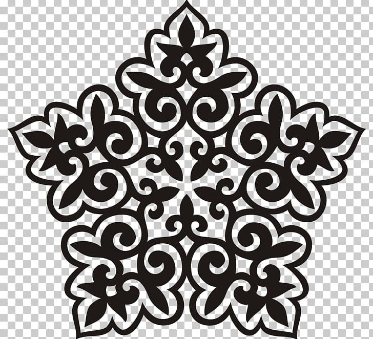 Ornament Өрнек Digital Kazakh PNG, Clipart, Black And White, Circle, Flower, Interieur, Kazakhs Free PNG Download