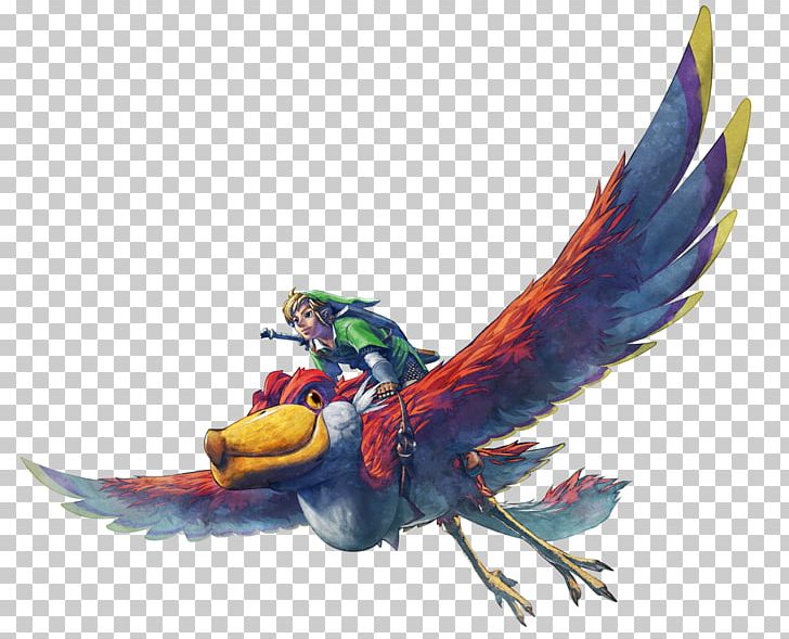 The Legend Of Zelda: Skyward Sword Link The Legend Of Zelda: Breath Of The Wild Wii PNG, Clipart, Beak, Bird, Computer Wallpaper, Dragon, Feather Free PNG Download