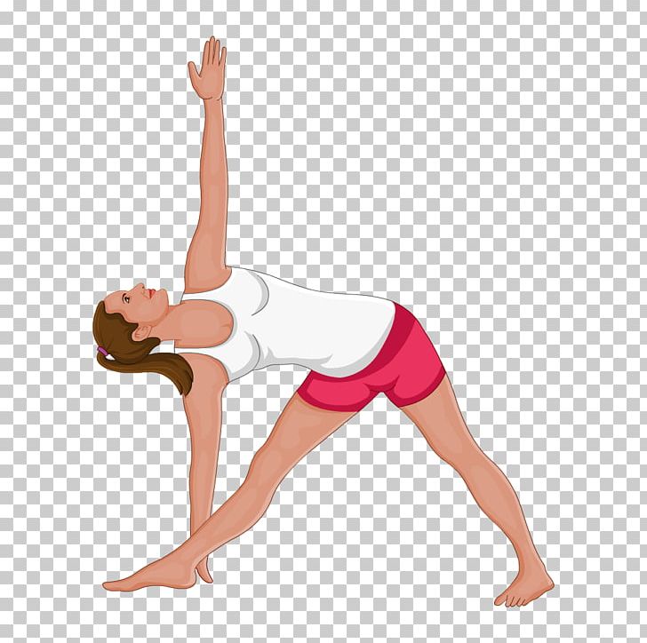 Yoga Trikonasana Vriksasana Standing Uttanasana PNG, Clipart, Abdomen, Active Undergarment, Angle, Arm, Asana Free PNG Download