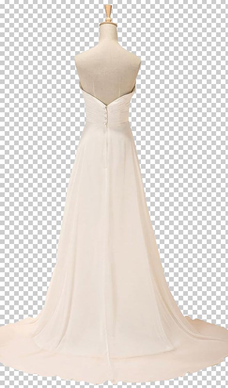 Wedding Dress Neckline Sleeve Chiffon PNG, Clipart, Backless Dress, Beach, Bridal Accessory, Bridal Clothing, Bridal Party Dress Free PNG Download