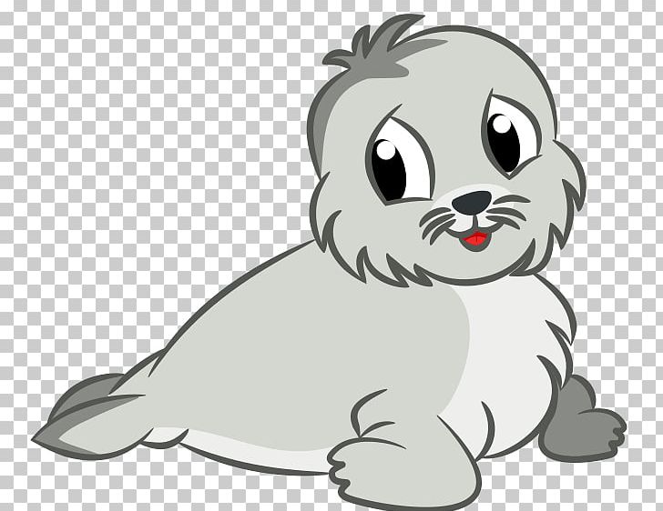 How To Draw A Harp Seal Pup