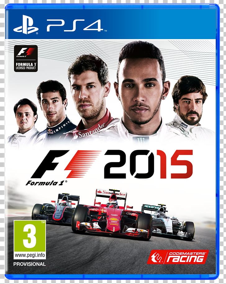 F1 2015 PlayStation 4 2014 FIA Formula One World Championship F1 2009 Video Game PNG, Clipart, Advertising, Auto Racing, Cars, Codemasters, Dvd Free PNG Download
