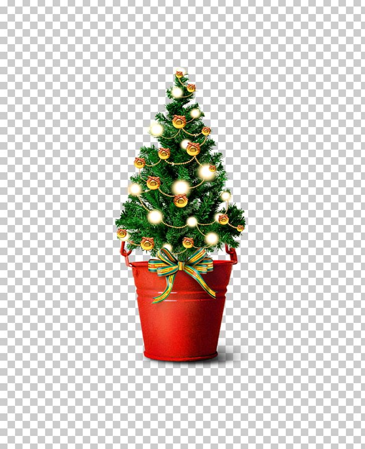 Santa Claus Christmas Tree Gift PNG, Clipart, Bucket, Christmas, Christmas Border, Christmas Decoration, Christmas Frame Free PNG Download