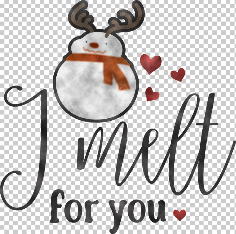 I Melt For You Snowman PNG, Clipart, Biology, Character, Deer, I Melt For You, Logo Free PNG Download
