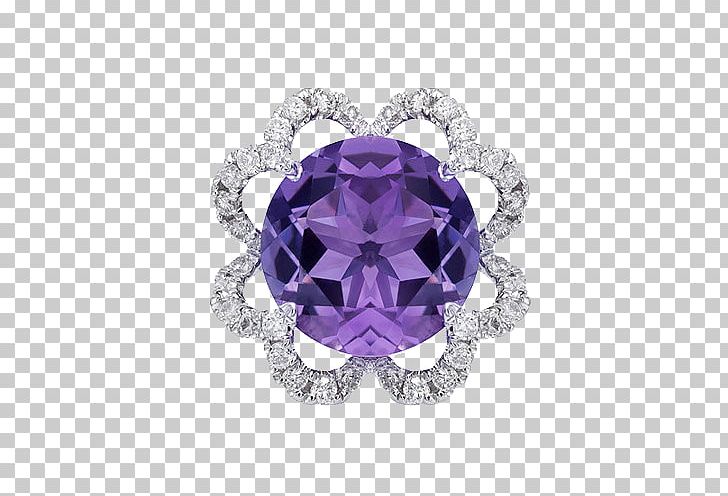 Amethyst Purple Sapphire Ring Body Piercing Jewellery PNG, Clipart, Body Jewelry, Diamond, Flower, Flower Bouquet, Flower Pattern Free PNG Download
