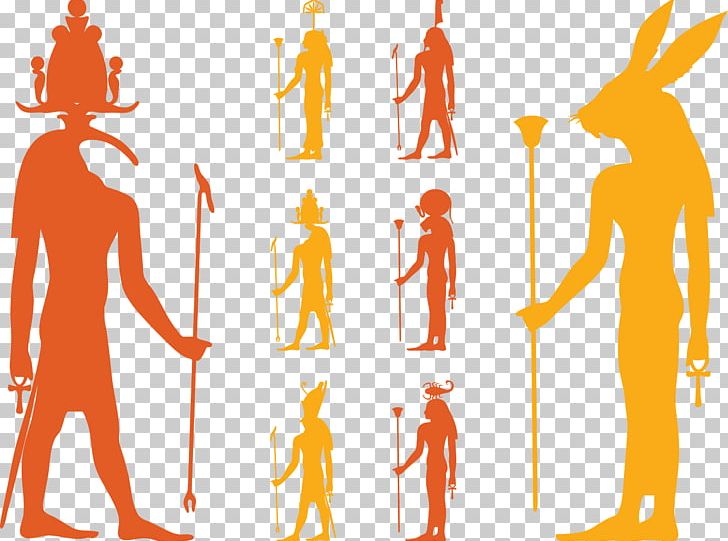 Ancient Egyptian Deities Set Egyptian Hieroglyphs PNG, Clipart, Ancient Egypt, Ancient Egyptian Religion, Arm, City Silhouette, Egypt Free PNG Download