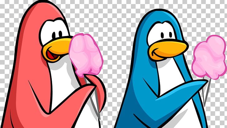 Club Penguin Cotton Candy Eating PNG, Clipart, African Penguin, Animals, Area, Art, Artwork Free PNG Download
