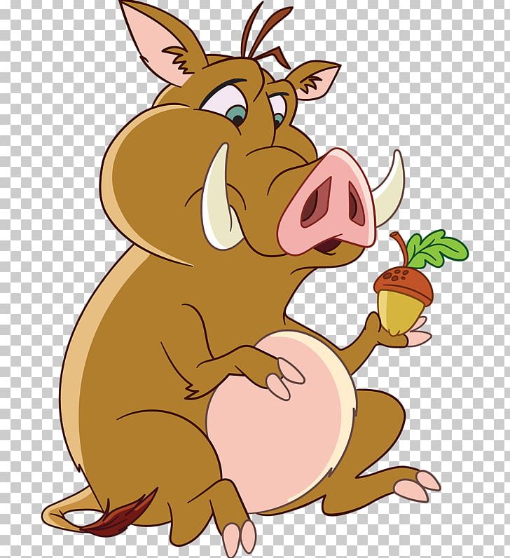 Wild Boar Stock Illustration Stock Photography PNG, Clipart, Animal, Animals, Boar, Cartoon, Cattle Like Mammal Free PNG Download