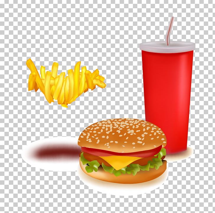 Hamburger Fast Food Soft Drink French Fries PNG, Clipart, American Food, Burger, Cheeseburger, Coca Cola, Coke Free PNG Download