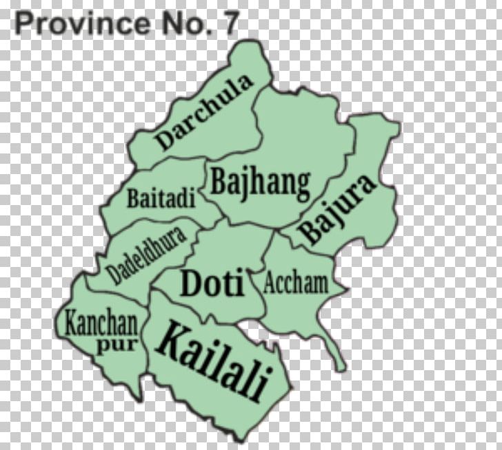 Province No. 7 Provinces Of Nepal Province No. 3 Province No. 1 Karnali Pradesh PNG, Clipart, Area, Green, Junk Food, Kailali District, Map Free PNG Download