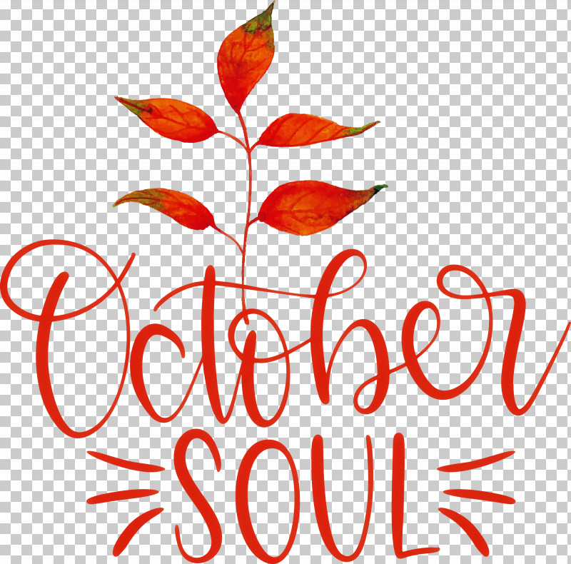 October Soul October PNG, Clipart, Branching, Cut Flowers, Floral Design, Flower, Leaf Free PNG Download