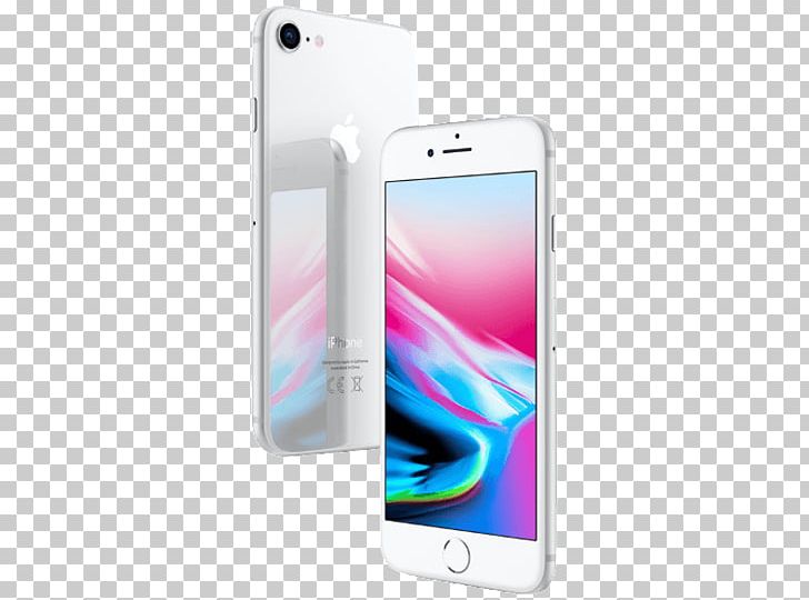 Apple IPhone 8 Plus 64 Gb Smartphone Silver PNG, Clipart, 64 Gb, Apple, Apple Iphone 8, Apple Iphone 8 Plus, Cel Free PNG Download