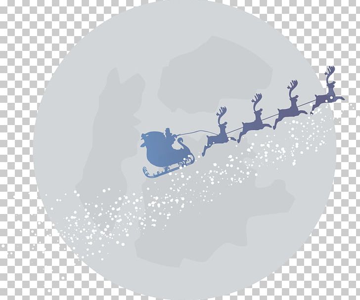 Santa Clauss Reindeer Santa Clauss Reindeer Sled Christmas PNG, Clipart, Blue, Circle, Claus, Computer Wallpaper, Deer Free PNG Download