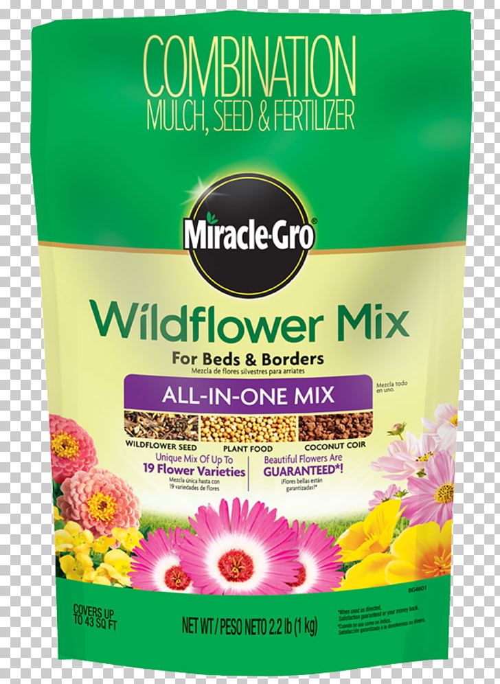 Wildflower Seed Miracle-Gro Meadow PNG, Clipart, Fertilisers, Flower, Garden, Herbal, Meadow Free PNG Download