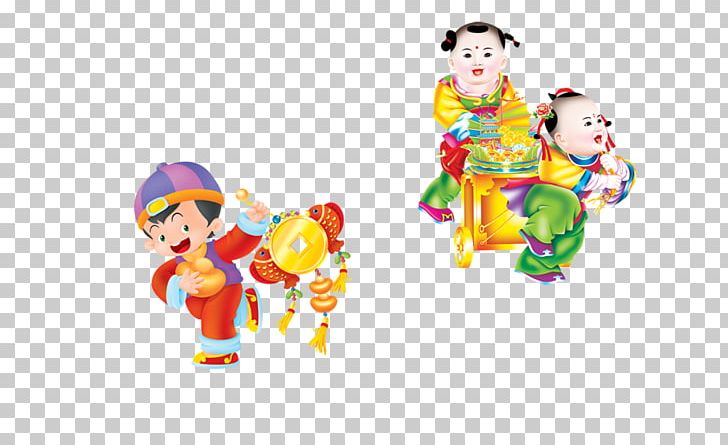 Chinese New Year U7ae5u5b50 Bainian Lunar New Year PNG, Clipart, Bainian, Child, Chinese Lantern, Chinese Style, Doll Free PNG Download