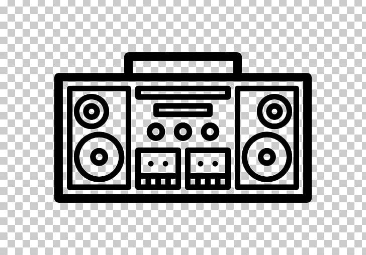 Boombox Computer Icons Encapsulated PostScript PNG, Clipart, Area, Black, Black And White, Boombox, Brand Free PNG Download