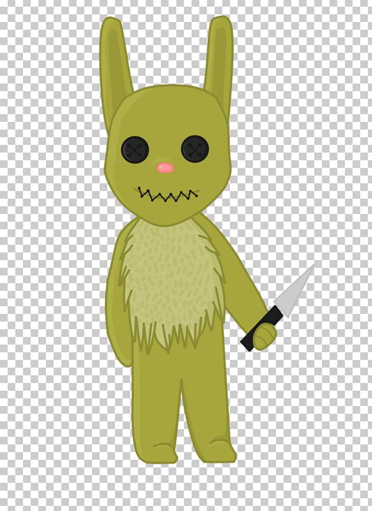 Easter Bunny Cartoon Green Mascot PNG, Clipart, Cartoon, Easter, Easter Bunny, Fictional Character, Grass Free PNG Download