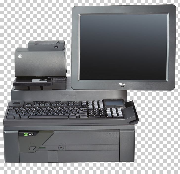NCR RealPOS NCR Corporation Point Of Sale Cash Register Laptop PNG, Clipart, Blagajna, Computer, Computer Monitor Accessory, Display Device, Electronic Device Free PNG Download