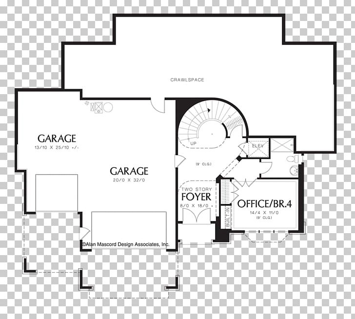 architecture floor plan stairs clipart
