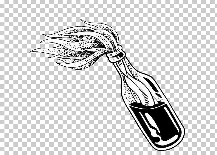 Tattoo Molotov Cocktail Drawing Flash Sketch PNG, Clipart, Arm, Art, Automotive Design, Blackandgray, Black And White Free PNG Download