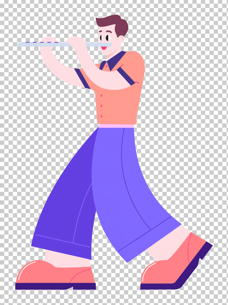 Playing The Flute Music PNG, Clipart, Cartoon, Character, Clothing, Fashion, Fashion Design Free PNG Download