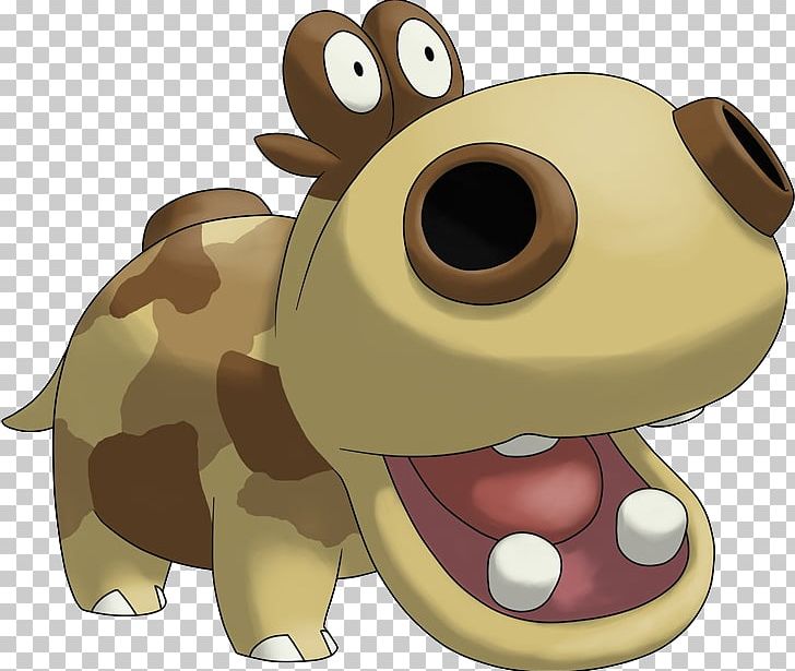 Dog Pokémon X And Y Pokémon Ranger Pokémon Adventures Hippopotas PNG, Clipart, Animals, Bear, Bulbapedia, Carnivoran, Cartoon Free PNG Download