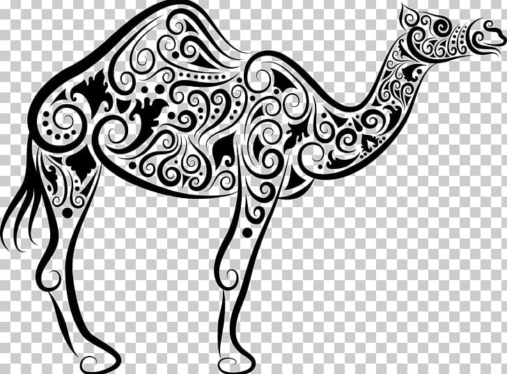 Camel Sleeve Tattoo Flash PNG, Clipart, Animal, Animals, Art, Black And White, Camel Free PNG Download