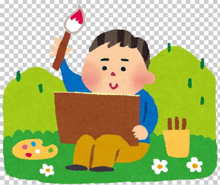 Painting Kodomnokuni いらすとや Sketch Png Clipart Art Child Composition Grass Human Behavior Free Png Download