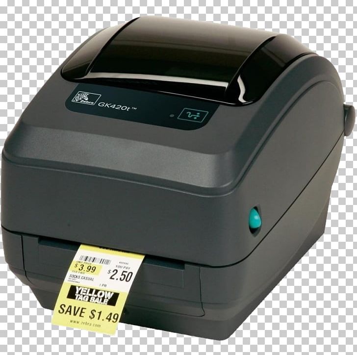 Thermal-transfer Printing Label Printer Zebra Technologies PNG, Clipart, Barcode, Barcode Printer, Dots Per Inch, Electronic Device, Electronics Free PNG Download