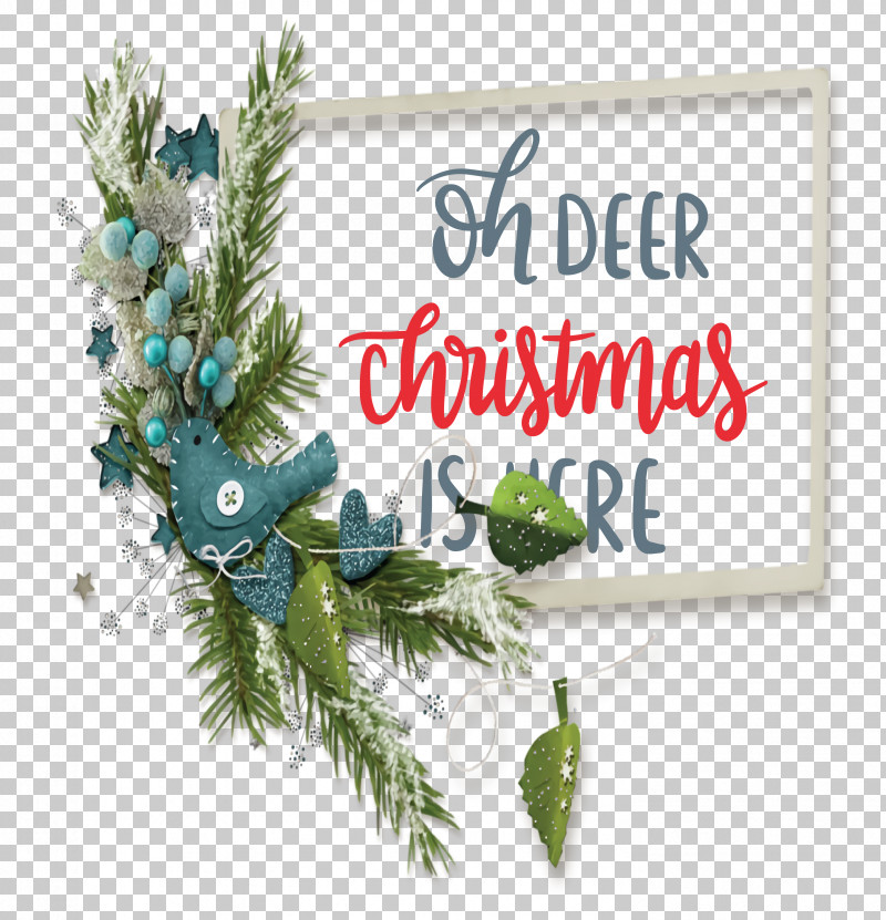 Christmas Deer Winter PNG, Clipart, Christmas, Christmas Day, Christmas Ornament, Christmas Ornament M, Conifers Free PNG Download