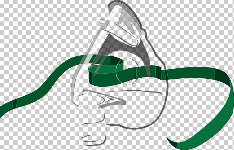 Green Oxygen Mask Headgear Costume Line Art PNG, Clipart, Costume, Green, Headgear, Line Art, Oxygen Mask Free PNG Download