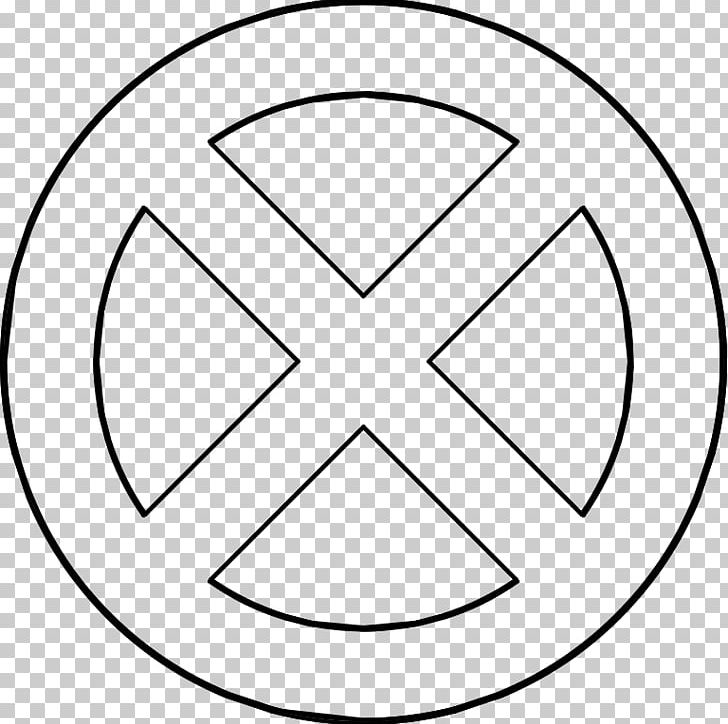 Cyclops Professor X Wolverine X-Men Logo PNG, Clipart, Angle, Area, Black, Black And White, Circle Free PNG Download