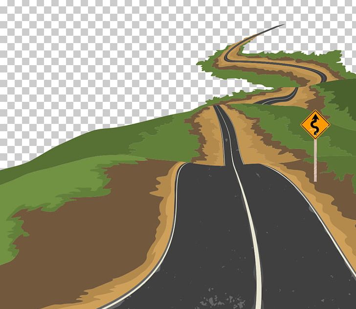 Road Euclidean Illustration PNG, Clipart, City, Encapsulated Postscript, Grass, Green, Happy Birthday Vector Images Free PNG Download