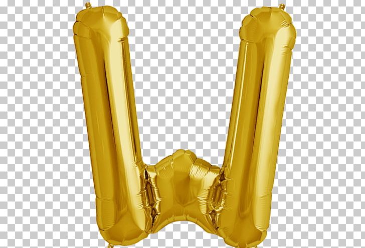Balloon Blue Letter Gold W PNG, Clipart, Balloon, Blue, Blue Letter, Color, Gold Free PNG Download