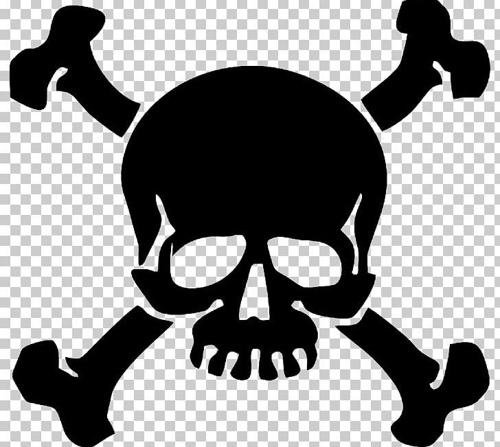 Skull And Bones Skull And Crossbones Decal Human Skull Symbolism PNG, Clipart, Black And White, Bone, Crossbones, Death, Decal Free PNG Download