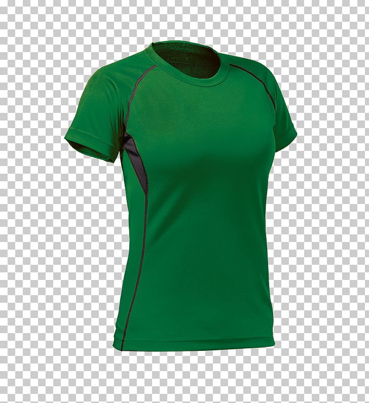 T-shirt Clothing Sleeve Green Pfanner Schutzbekleidung PNG, Clipart, Active Shirt, Clothing, Cocona, Collar, Green Free PNG Download