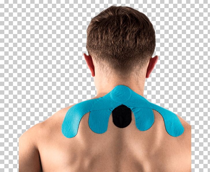Elastic Therapeutic Tape Nape Shoulder Applied Kinesiology PNG, Clipart, Applied Kinesiology, Athletic Taping, Chin, Ear, Elastic Therapeutic Tape Free PNG Download