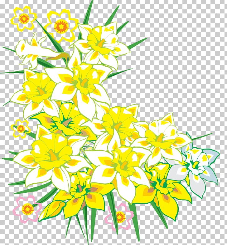 Flower PNG, Clipart, Art, Corner, Cut Flowers, Daffodil, Desktop Wallpaper Free PNG Download