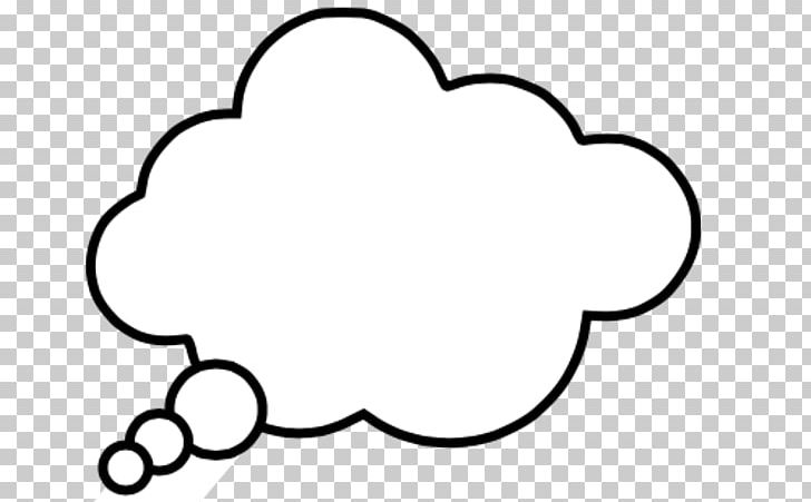Thought PNG, Clipart, Area, Black, Black And White, Circle, Cloud Free PNG Download