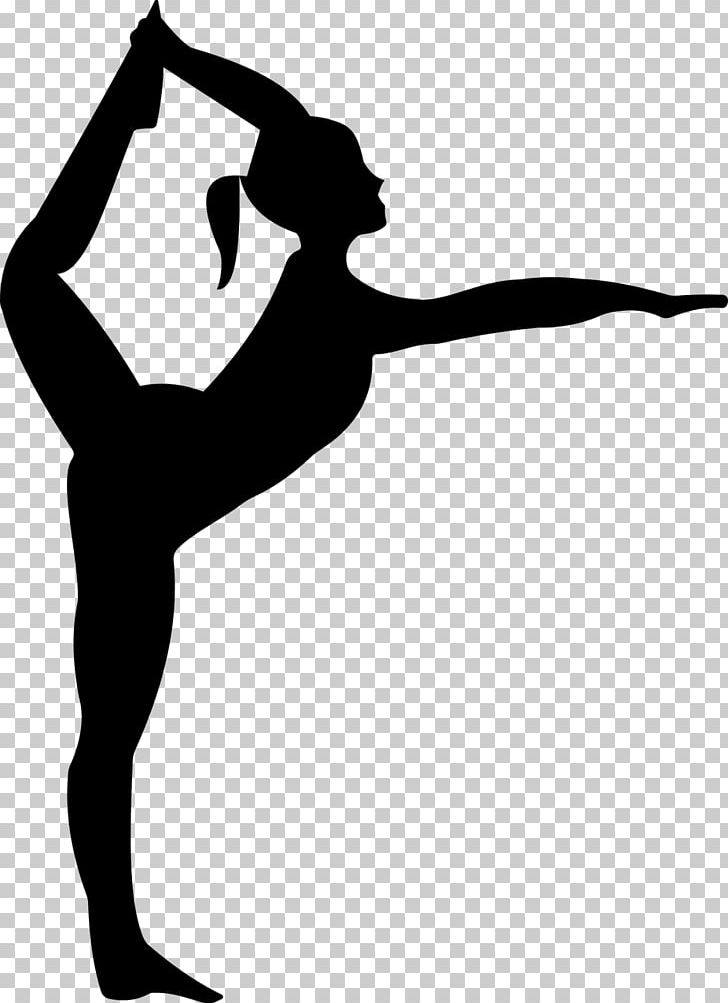 Gymnastics Silhouette Dance PNG, Clipart, Acrobatics, Arm, Balance, Ballet Dancer, Black And White Free PNG Download