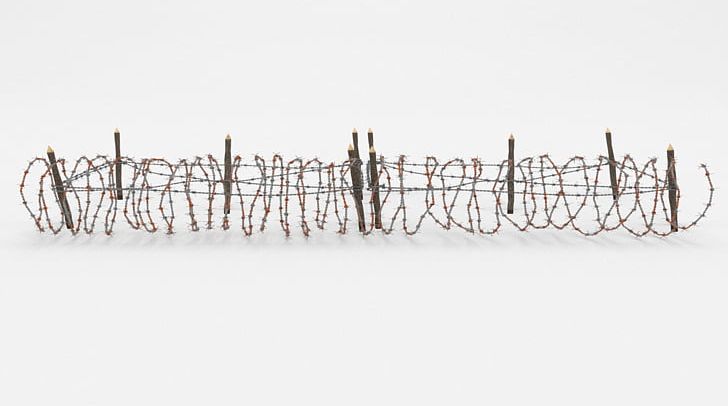 Barbed Wire Fence Wire Obstacle 3D Modeling PNG, Clipart, 3d Computer Graphics, 3d Modeling, Barbed Wire, Barbwire, Cgtrader Free PNG Download