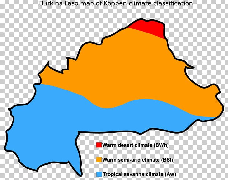 Burkina Faso Köppen Climate Classification Map Tropical Climate PNG, Clipart, Angle, Area, Artwork, Burkina Faso, Classical Border Free PNG Download
