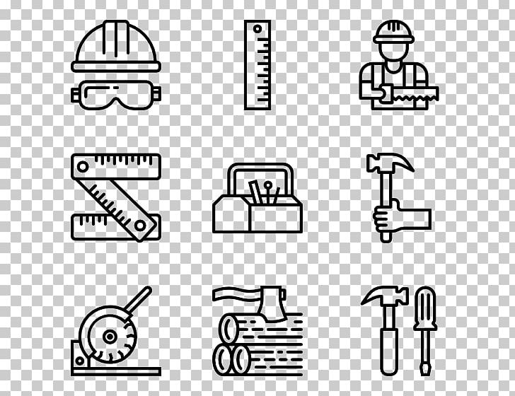 Computer Icons Paper Carpenter PNG, Clipart, Angle, Area, Art, Black, Black And White Free PNG Download