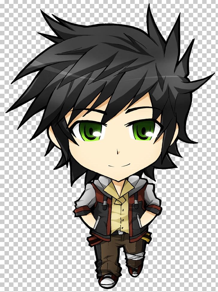 Chibi Anime Drawing Fan Art PNG, Clipart, Anime, Art, Black Hair, Boy, Cartoon Free PNG Download